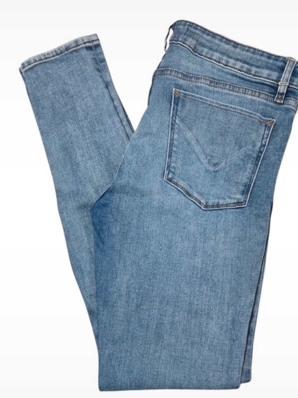 Hudson Krista Super Skinny Jeans Size 28 Medium Wash Stretch Denim